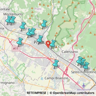 Mappa Viale Alcide de Gasperi, 59100 Prato PO, Italia (5.15769)