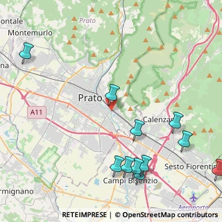 Mappa Via De Gasperi Alcide, 59100 Prato PO, Italia (5.59909)
