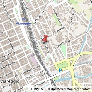 Mappa Via Aurelia Nord, 43, 55049 Viareggio, Lucca (Toscana)