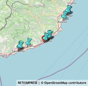 Mappa Str. Privata, 18100 Imperia IM, Italia (13.09143)