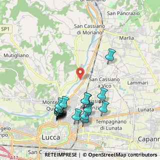 Mappa Valdottavo, 55100 Lucca LU, Italia (2.26)