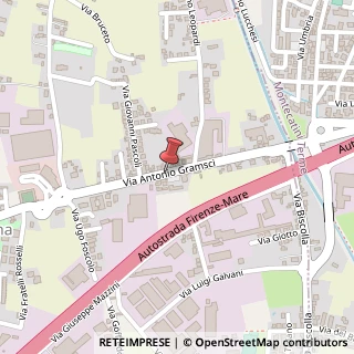 Mappa Via Antonio Gramsci, 46, 51010 Massa e Cozzile, Pistoia (Toscana)
