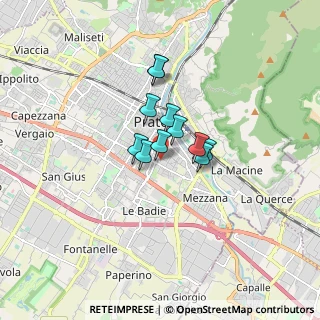 Mappa Via Antonio Rossellino, 59100 Prato PO, Italia (1.00182)