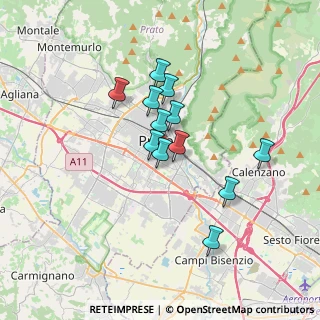 Mappa Via Antonio Rossellino, 59100 Prato PO, Italia (2.78917)