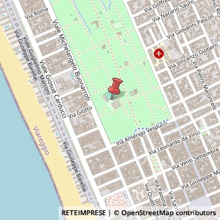 Mappa Viale Capponi, 19, 55049 Viareggio, Lucca (Toscana)