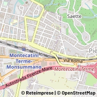 地图 Montecatini Terme