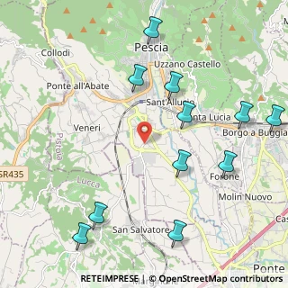 Mappa Macchie Di San Piero, 51017 Pescia PT, Italia (2.59545)