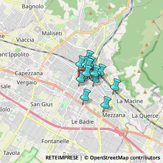 Mappa Via Giuseppe Silvestri, 59100 Prato PO, Italia (0.82692)