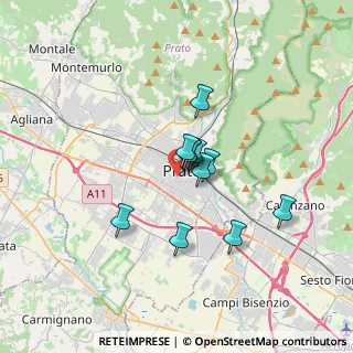 Mappa Via Giuseppe Silvestri, 59100 Prato PO, Italia (2.38818)