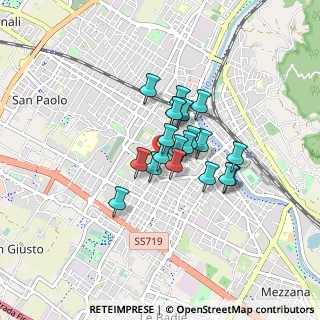 Mappa Via Giuseppe Silvestri, 59100 Prato PO, Italia (0.5495)