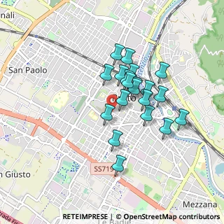 Mappa Via Giuseppe Silvestri, 59100 Prato PO, Italia (0.704)