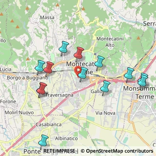 Mappa Via Dogali, 51016 Montecatini Terme PT, Italia (2.24231)