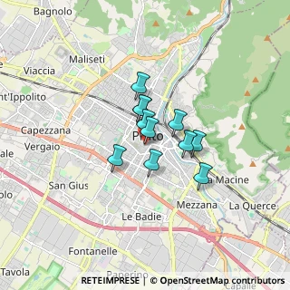 Mappa Via dei Migliorati, 59100 Prato PO, Italia (1.00545)