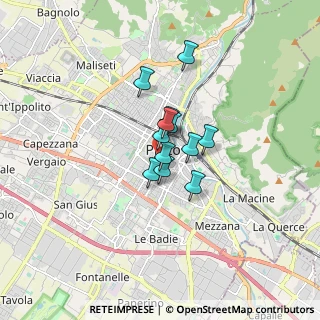 Mappa Via dei Migliorati, 59100 Prato PO, Italia (0.95583)