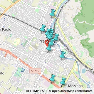 Mappa Via Pallacorda, 59100 Prato PO, Italia (0.70923)