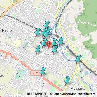 Mappa Via Pallacorda, 59100 Prato PO, Italia (0.74692)