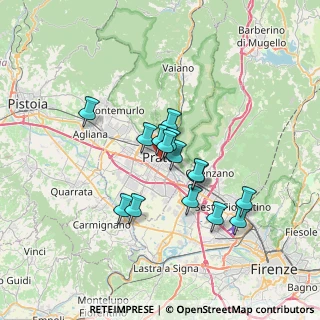 Mappa Via Pallacorda, 59100 Prato PO, Italia (5.502)
