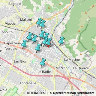 Mappa Via Pallacorda, 59100 Prato PO, Italia (1.3225)