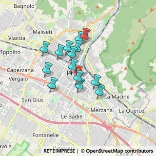 Mappa Via Pallacorda, 59100 Prato PO, Italia (1.39643)