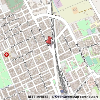 Mappa Via Aurelia Nord, 103, 55049 Viareggio, Lucca (Toscana)