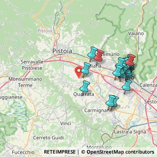 Mappa Via della Magona, 51039 Pistoia PT, Italia (8.8)