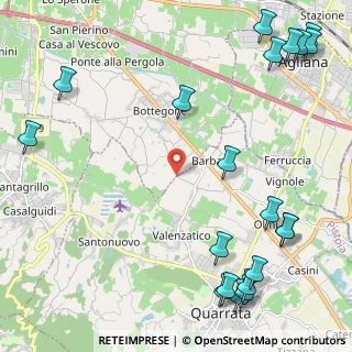 Mappa Via della Magona, 51039 Pistoia PT, Italia (3.3435)