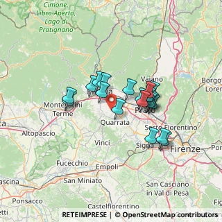 Mappa Via della Magona, 51039 Pistoia PT, Italia (10.97211)
