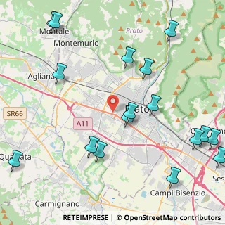 Mappa Via Rimini, 59100 Prato PO, Italia (5.72412)