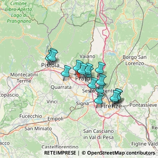 Mappa Galcianese, 59100 Prato PO, Italia (11.20824)