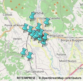 Mappa SP Francesca Vecchia, 51017 Pescia PT, Italia (1.15643)