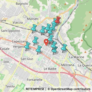 Mappa Piazza dei Macelli, 59100 Prato PO, Italia (1.34286)