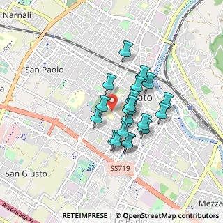 Mappa Piazza dei Macelli, 59100 Prato PO, Italia (0.654)