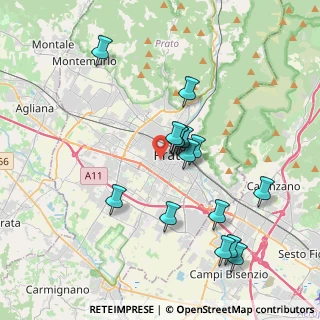 Mappa Piazza dei Macelli, 59100 Prato PO, Italia (3.70533)