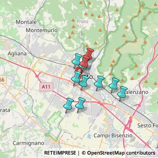 Mappa Piazza dei Macelli, 59100 Prato PO, Italia (2.42091)