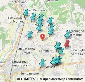 Mappa Via Traversa, 55012 Capannori LU, Italia (1.9495)