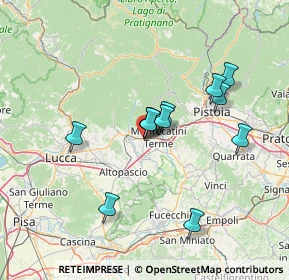 Mappa Via Umbria, 51011 Montecatini Terme PT, Italia (11.79417)