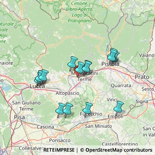 Mappa Via Umbria, 51011 Montecatini Terme PT, Italia (14.38667)