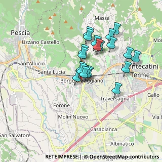 Mappa Via Roma, 51011 Buggiano PT, Italia (1.497)