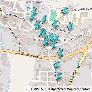 Mappa Via Roma, 51011 Buggiano PT, Italia (0.102)