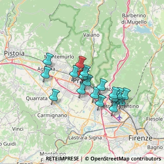 Mappa Viale Piave, 59100 Prato PO, Italia (5.93111)