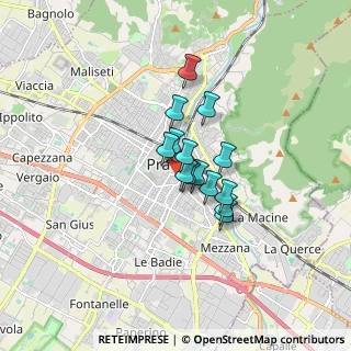 Mappa Viale Piave, 59100 Prato PO, Italia (1.02643)
