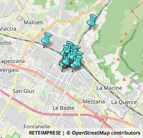 Mappa Via Bettino, 59100 Prato PO, Italia (0.61)
