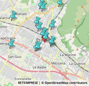 Mappa Via Bettino, 59100 Prato PO, Italia (1.64667)