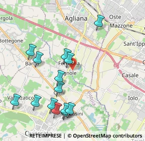 Mappa Via Ponte dei Baldi, 51031 Agliana PT, Italia (2.25071)