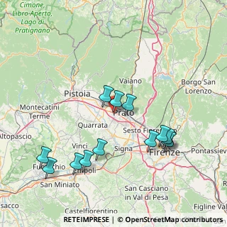Mappa Via Traversa di Vergaio, 59100 Prato PO, Italia (16.82462)