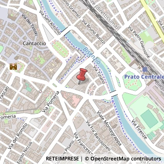 Mappa Viale Vittorio Veneto, 11, 59100 Prato, Prato (Toscana)