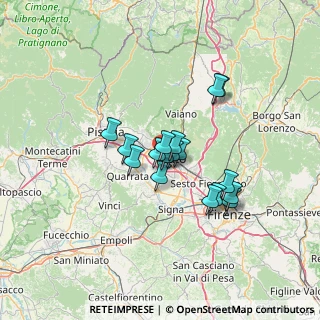 Mappa Via Abbé Pierre, 59100 Prato PO, Italia (10.01882)