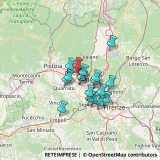 Mappa Via Abbé Pierre, 59100 Prato PO, Italia (9.50333)