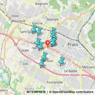 Mappa Via Abbé Pierre, 59100 Prato PO, Italia (1.14417)