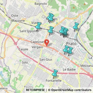 Mappa Via Abbé Pierre, 59100 Prato PO, Italia (2.07364)